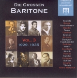 Famous Baritones - 1929-1935 - Vol. 3 (2 CDs)