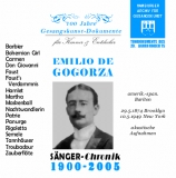Emilio de Gogorza - Vol. 1