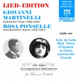 Giovanni Martinelli & Rosa Ponselle (Lieder)