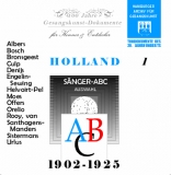 Holländische Sänger - Vol. 1