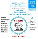 Verdi : Simon Boccanegra & Die Macht des Schicksals (Scenes)