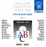 Amerikanische & Kanadische Sänger - Vol. 1 (1902-1917)
