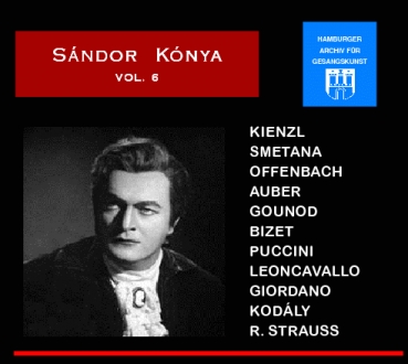 Sándor-Kónya-Edition Vol. 6 (3 CDs)