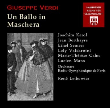 Verdi - Un Ballo in Maschera (2 CDs)
