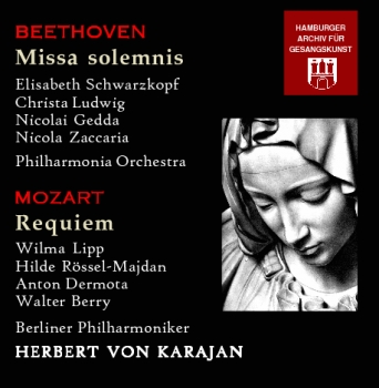 Beethoven - Missa solemnis + Mozart Requiem (2 CDs)