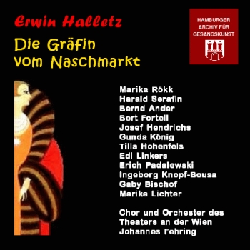 Erwin Halletz - Die Gräfin vom Naschmarkt (1 CD)