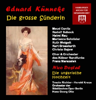 Eduard Künneke - Die grosse Sünderin (2 CDs)