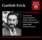 Gottlob Frick - Liedaufnahmen (1 CD)