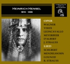 Heinrich Hensel (2 CDs)